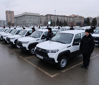 Партию служебных внедорожников получили участковые Новосибирской области